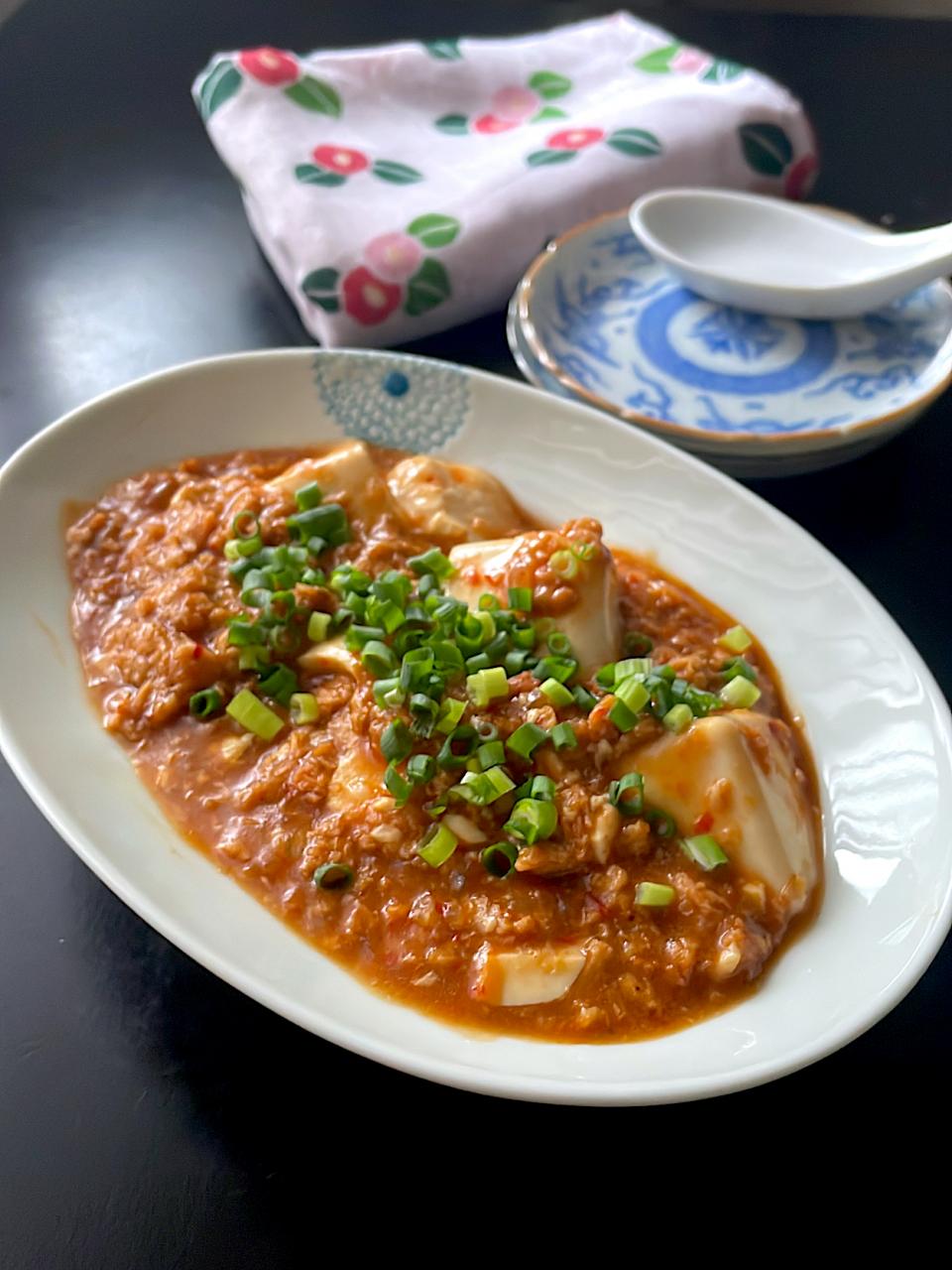四川麻婆豆腐~グリーンミート